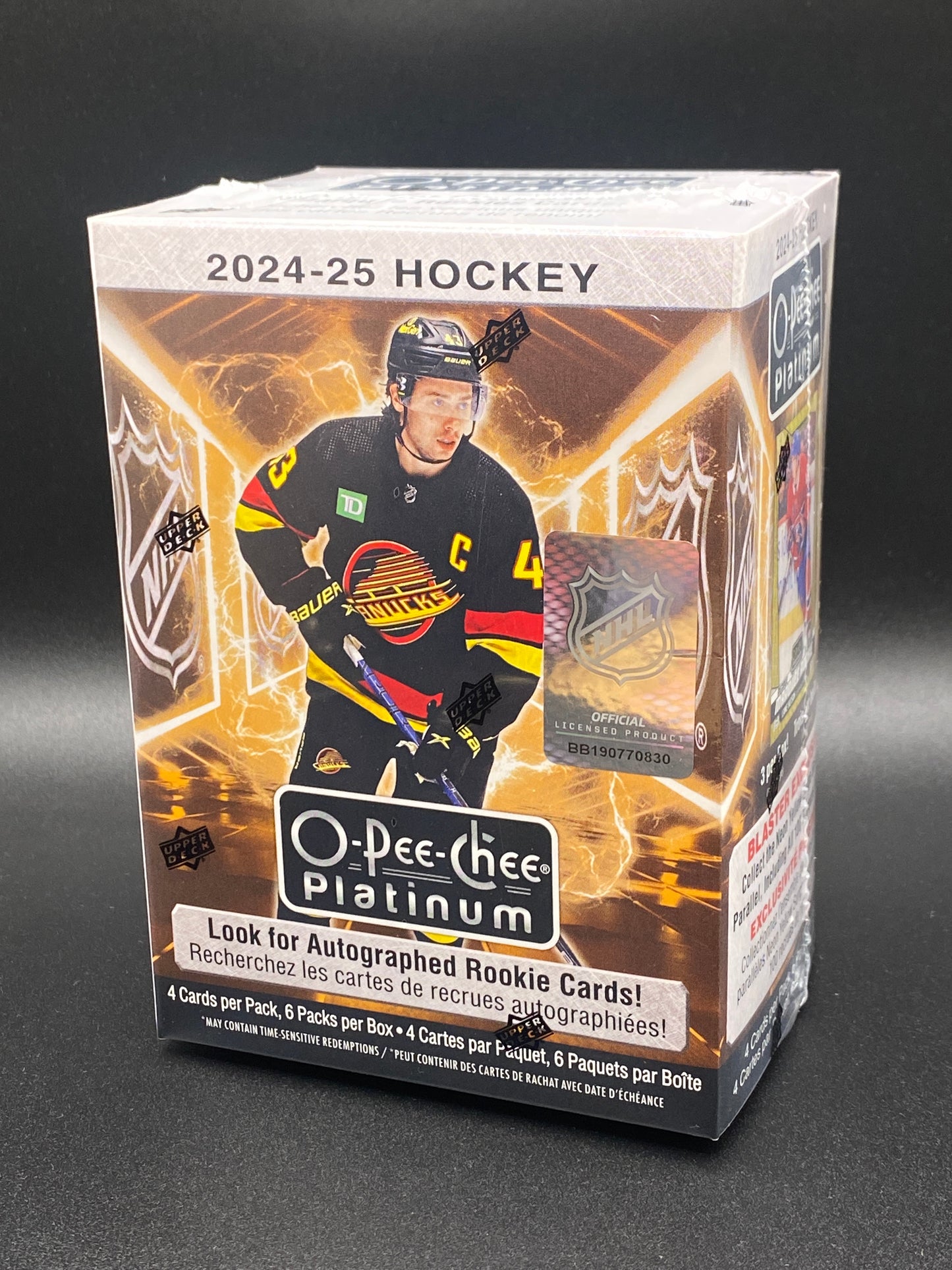 2024-25 Upper Deck O-Pee-Chee Platinum Hockey Blaster Box