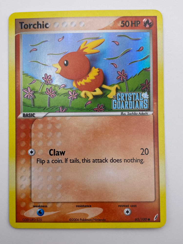 Torchic Reverse Holo Crystal Guardians LP
