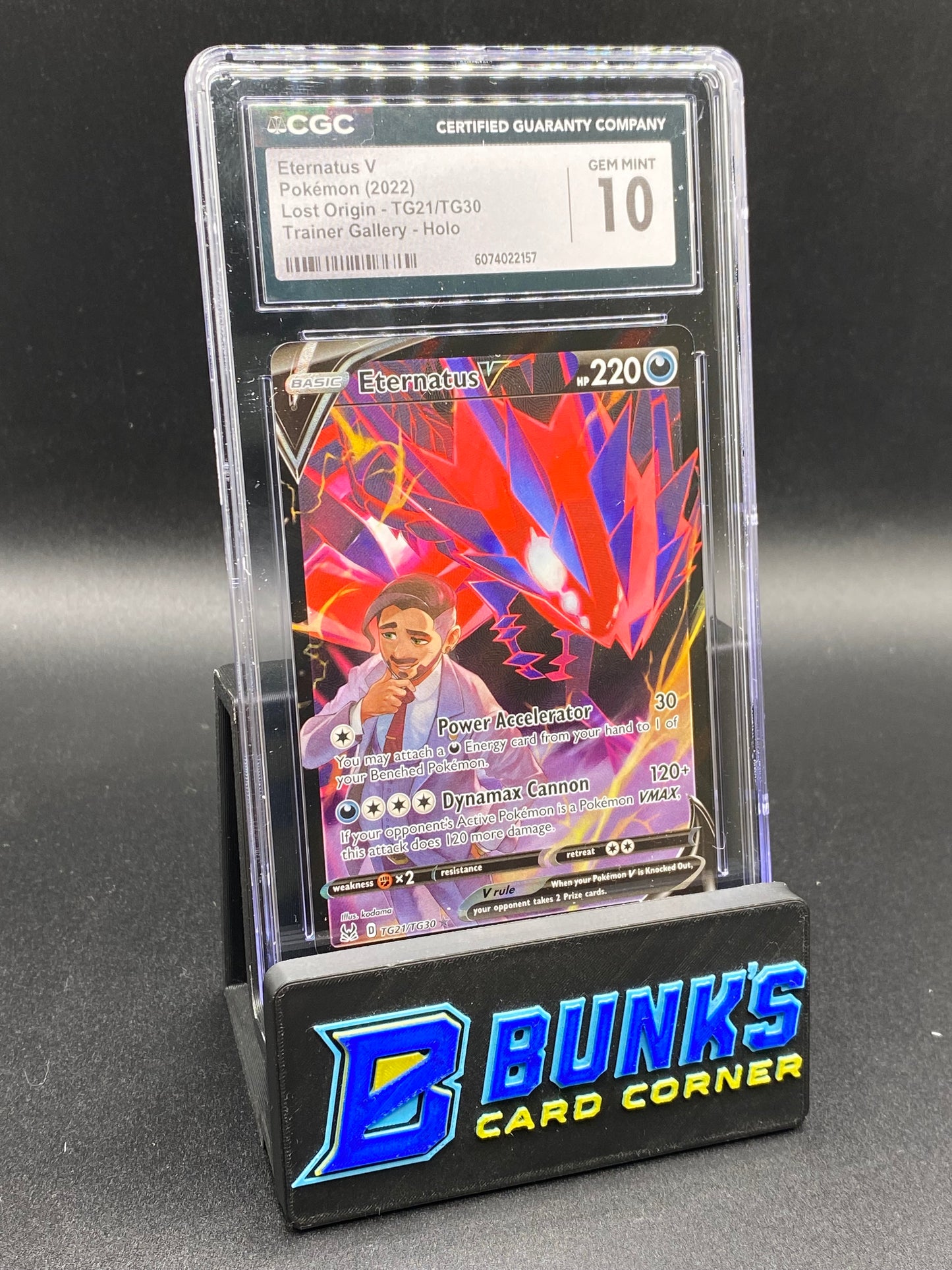 Eternatus V Trainer Gallery Lost Origin CGC 10