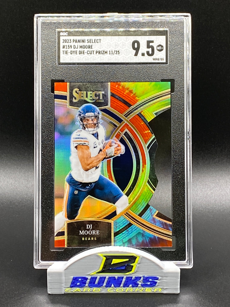 2023 DJ Moore Tie-Dye Die-Cut Prizm 11/25