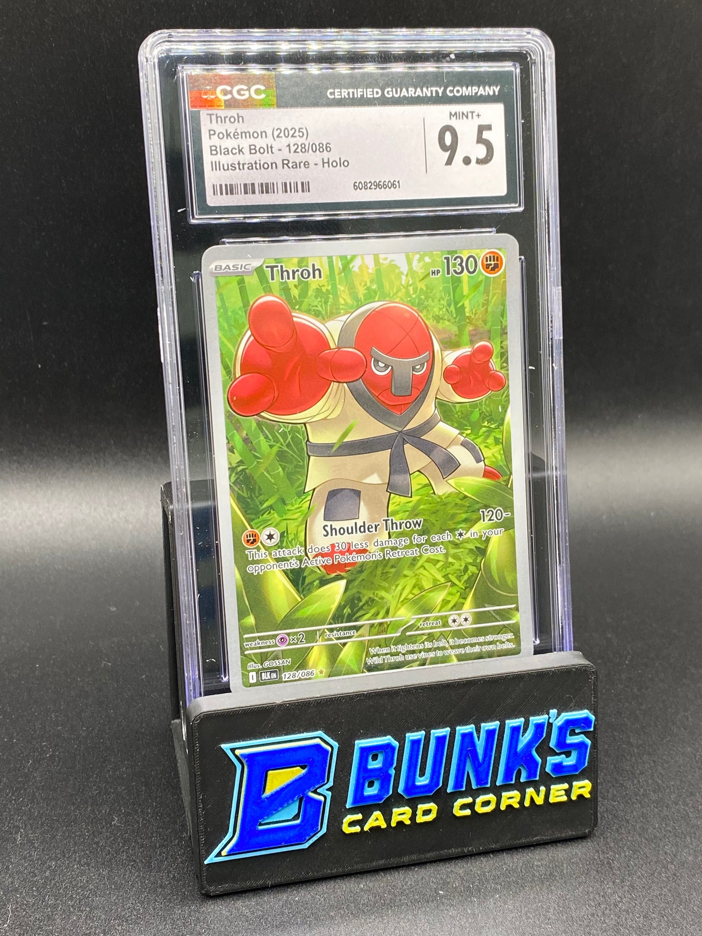 Throh Illustration Rare Black Bolt CGC 9.5