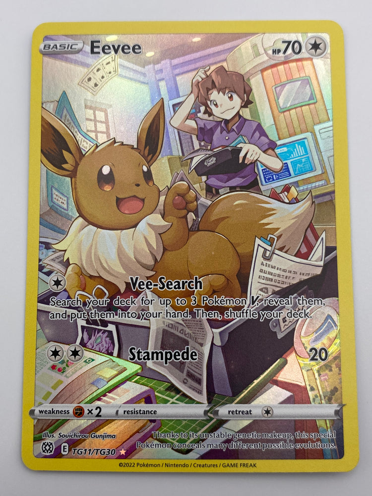Eevee Trainer Gallery Brilliant Stars NM