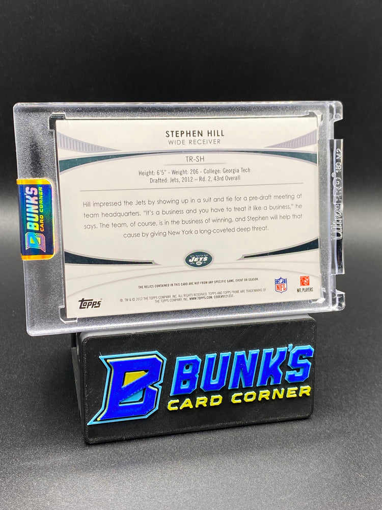 2012 Stephen Hill Topps Prime Patches Rc 24/25