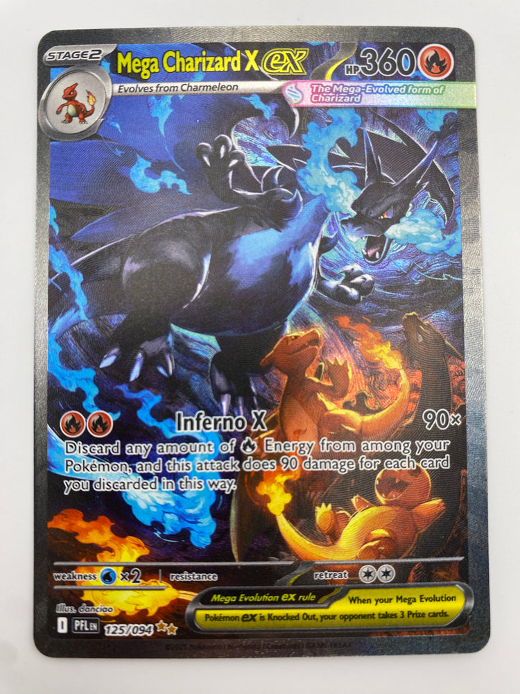 Mega Charizard X Ex SIR Phantasmal Flames NM