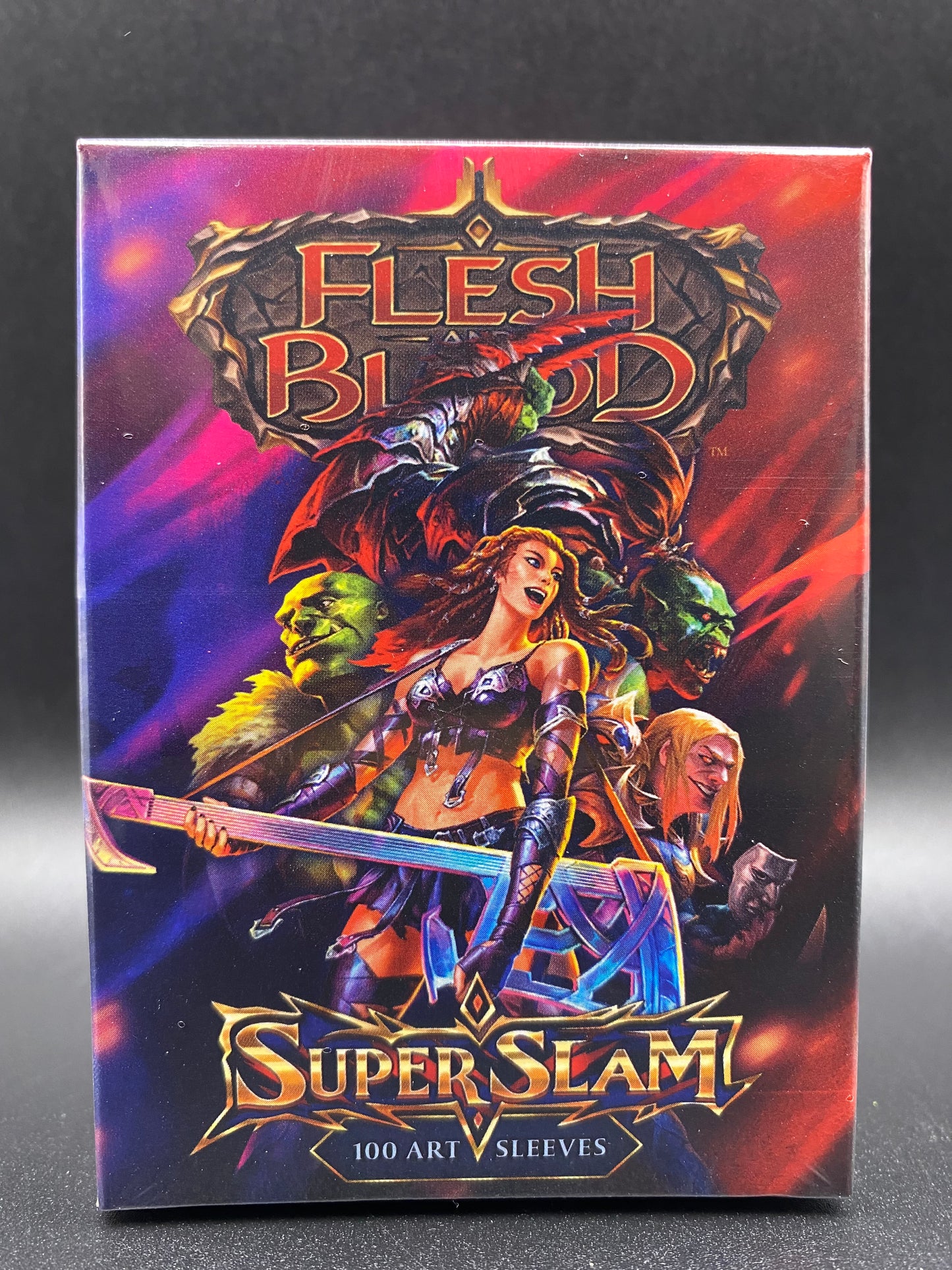 Dragon Shield 100 Sleeves Super Slam Flesh Blood