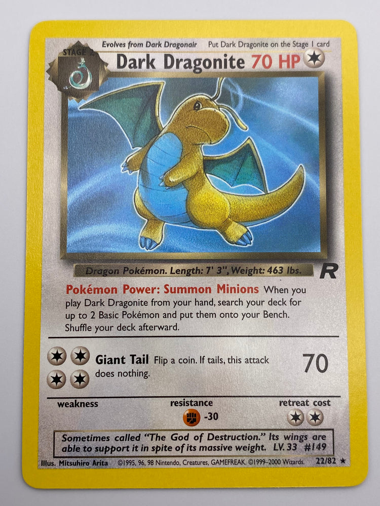 Dark Dragonite Team Rocket LP