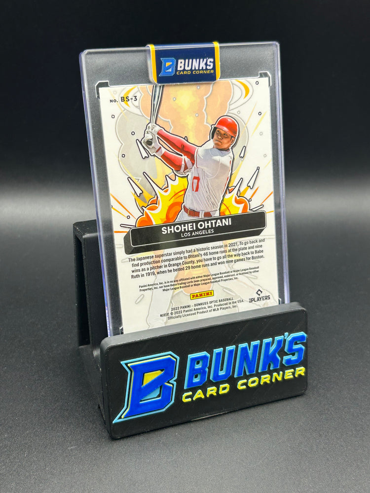 2022 Shohei Ohtani Panini Donruss Optic Bomb Squad
