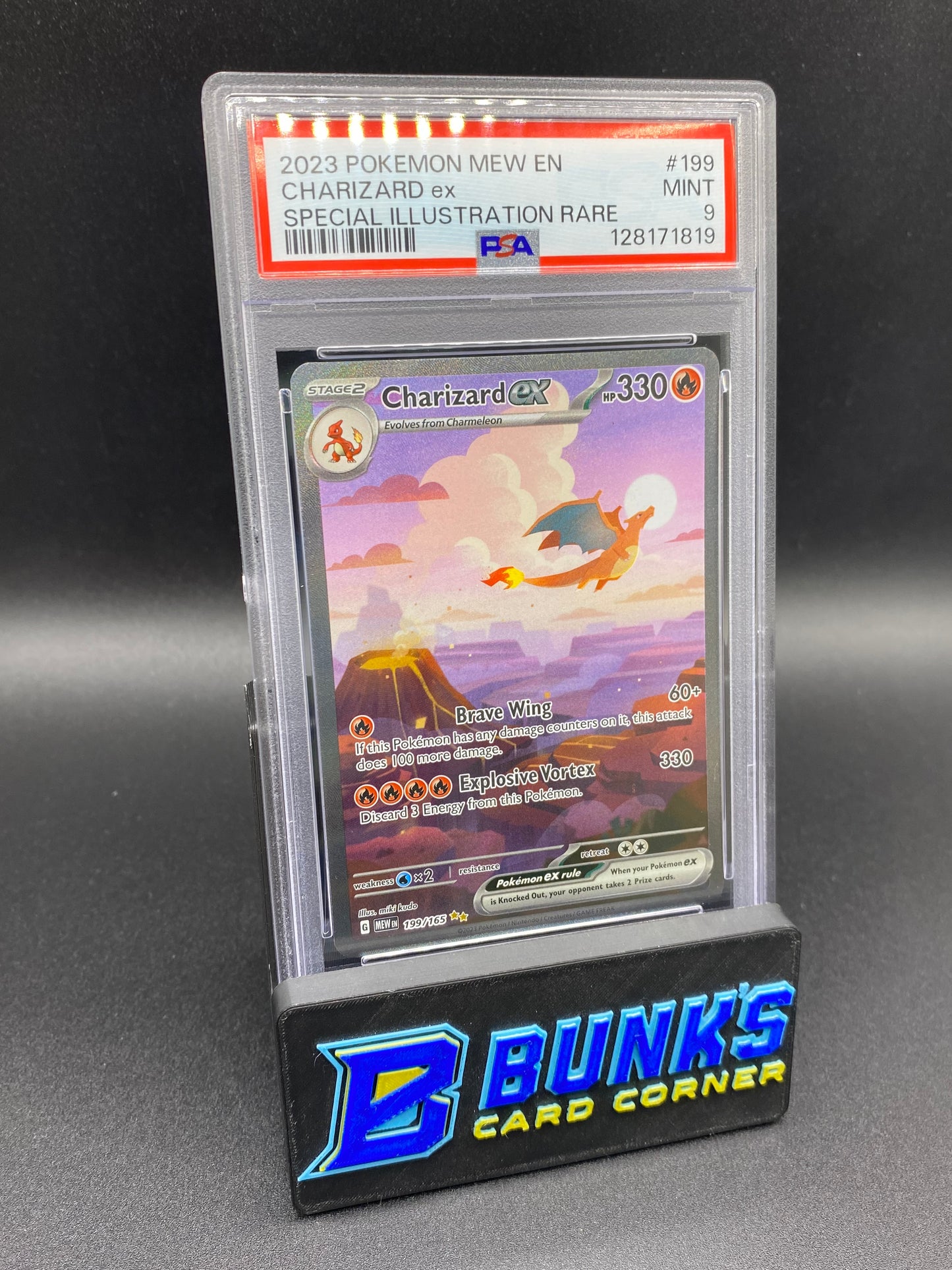 Charizard ex SIR 151 PSA 9