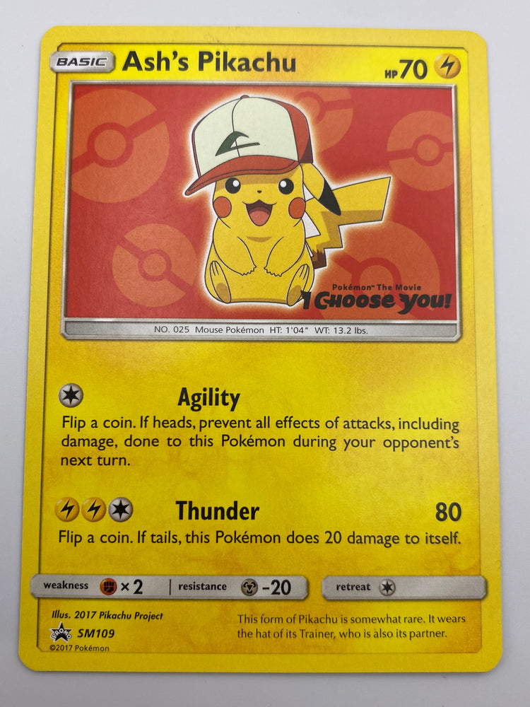 Ash's Pikachu Promo LP