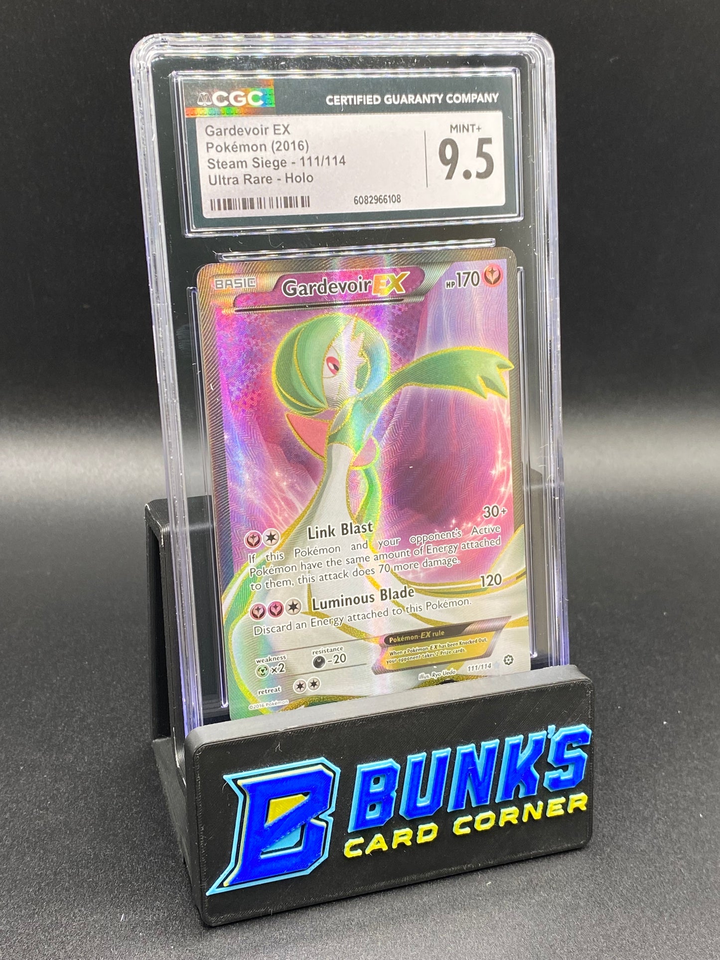 Gardevoir Ex Ultra Rare Steam Siege CGC 9.5