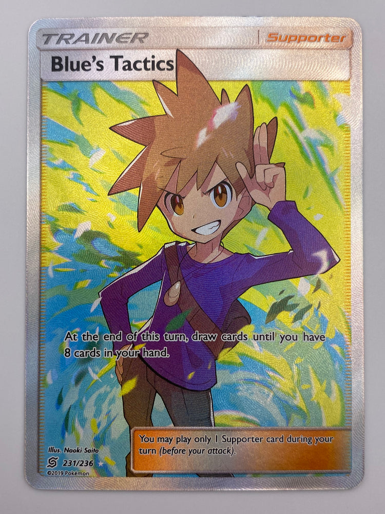 Blue's Tactics Full Art Unified Minds NM