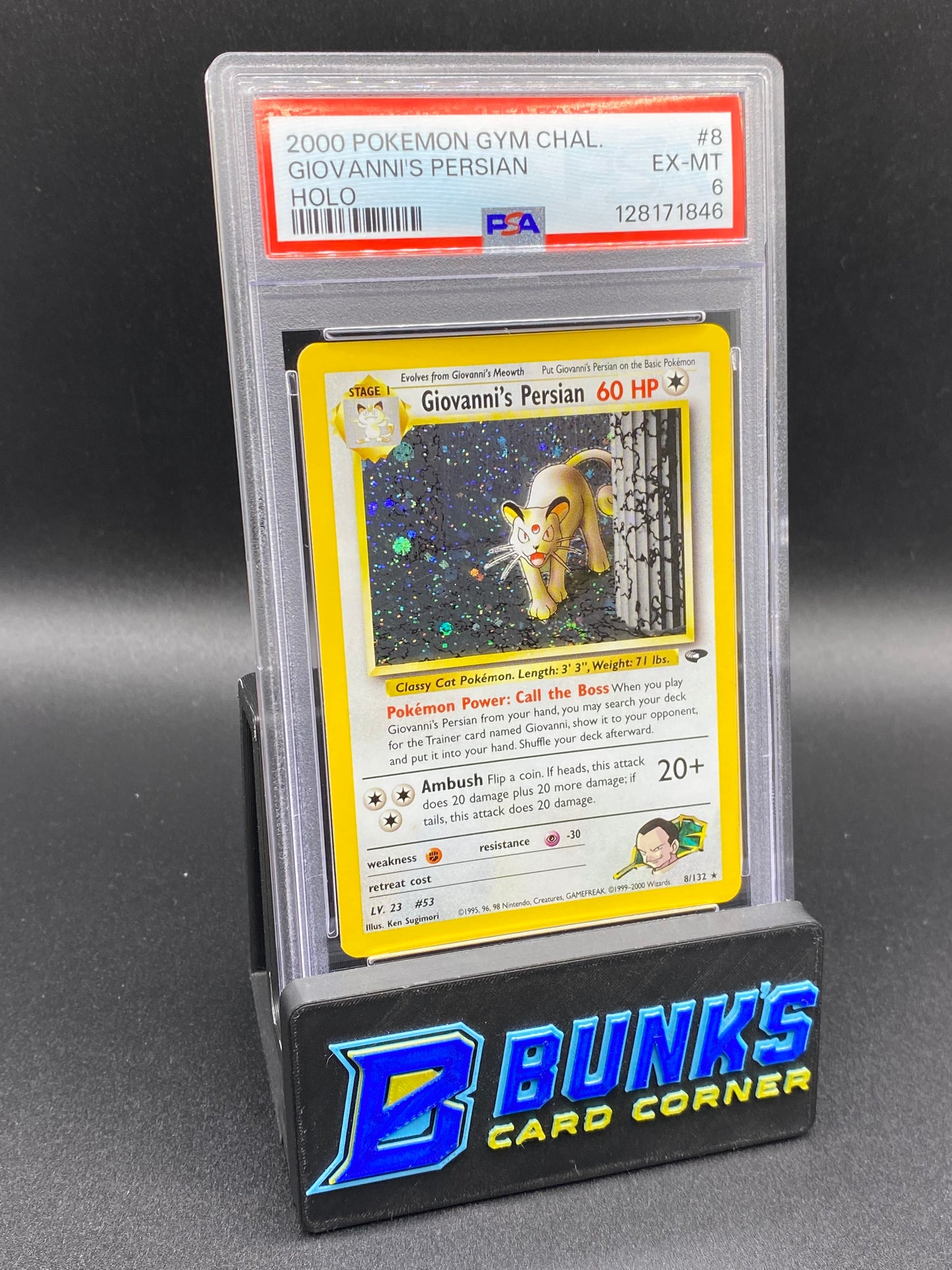 Giovanni's Persian Holo PSA 6