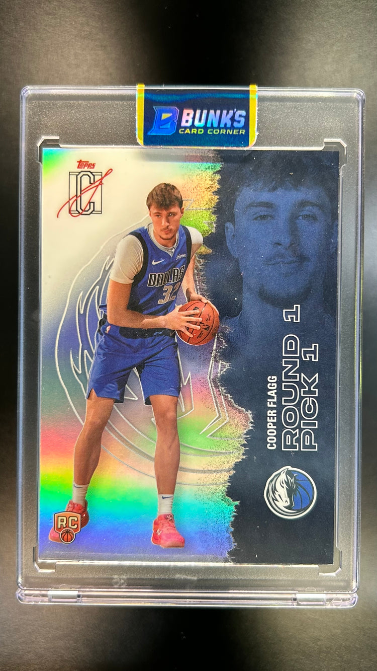 2026 Cooper Flagg Topps Signature Class Refractor Rc