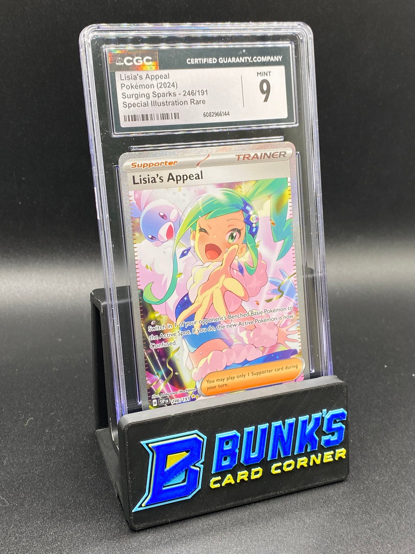 Lisia's Appeal SIR Surging Sparks CGC 9