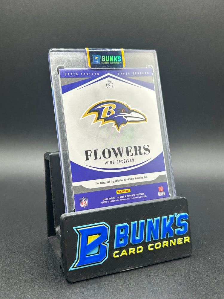 2023 Zay Flowers Plates & Patches Auto RC 54/149