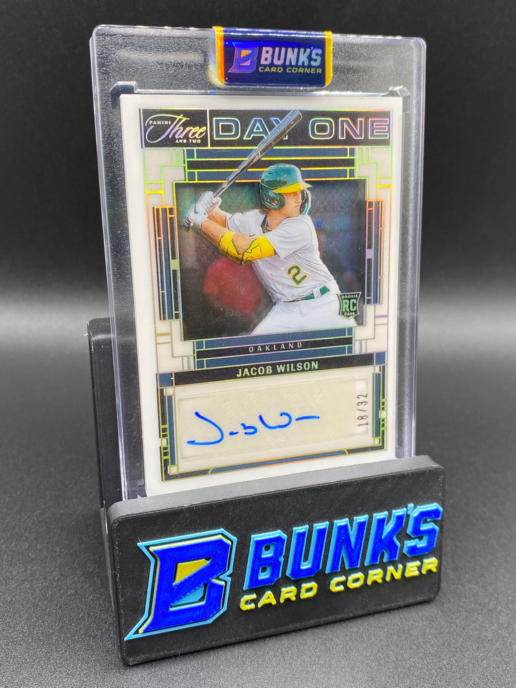 2024 Jacob Wilson Auto 18/32 Three & Two Day One Rc