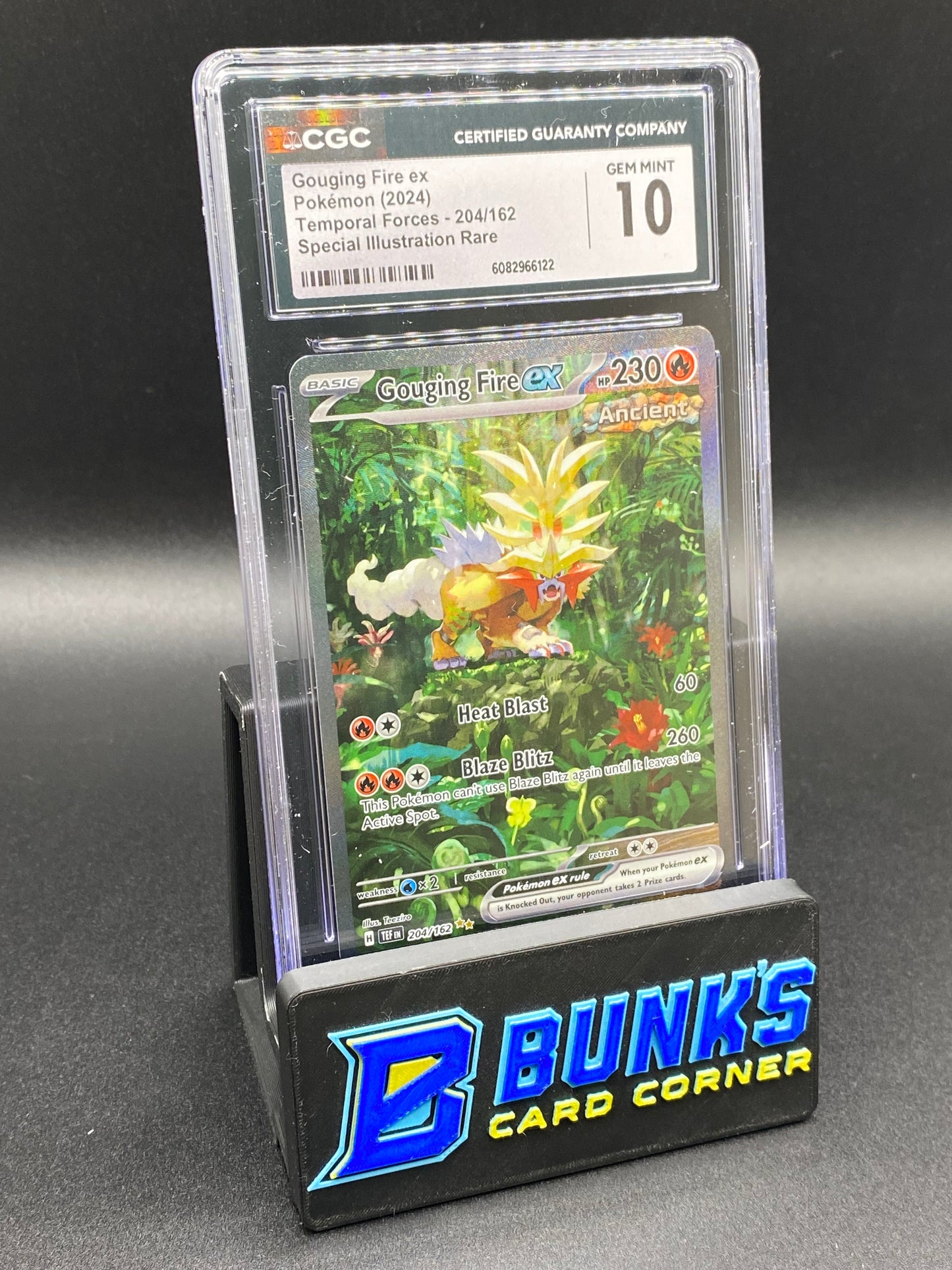 Gouging Fire Ex SIR Temporal Forces CGC 10