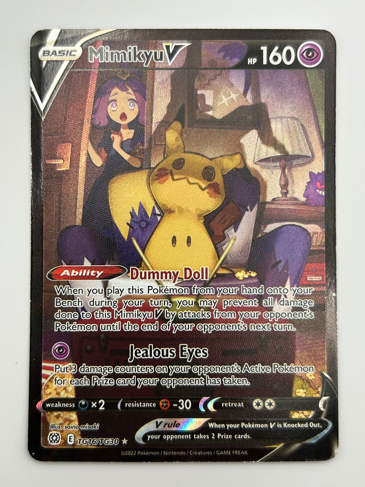 Mimikyu V Trainer Gallery Brilliant Stars MP-HP