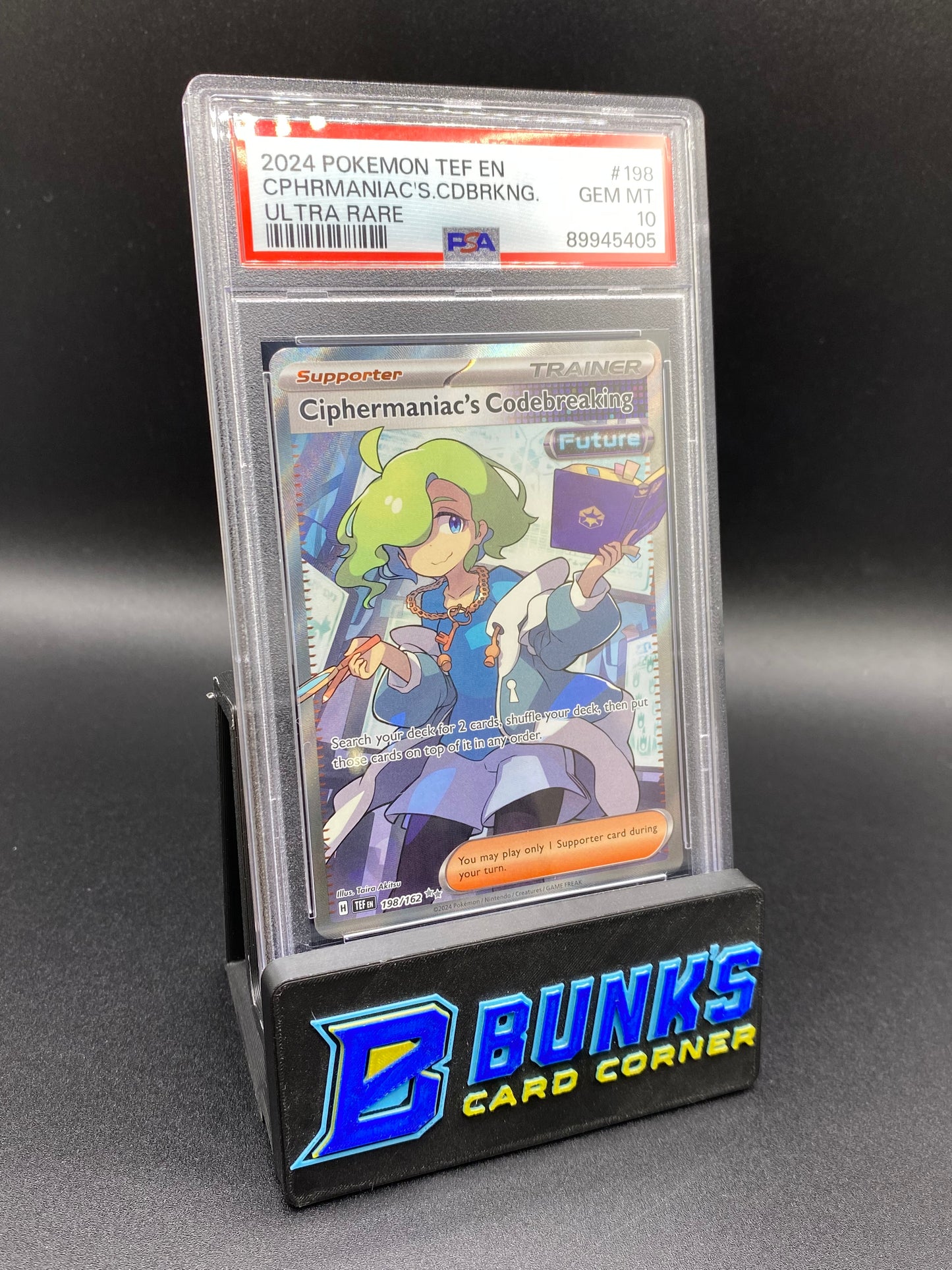 Ciphermaniac's Codebreaking Ultra Rare Temporal Forces PSA 10