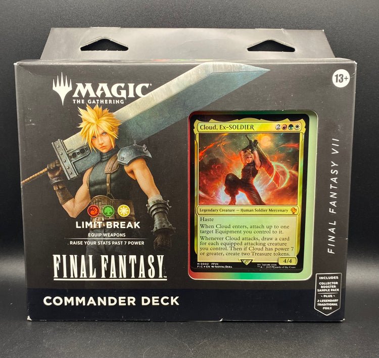 Magic Final Fantasy VII Limit Break Commander Deck
