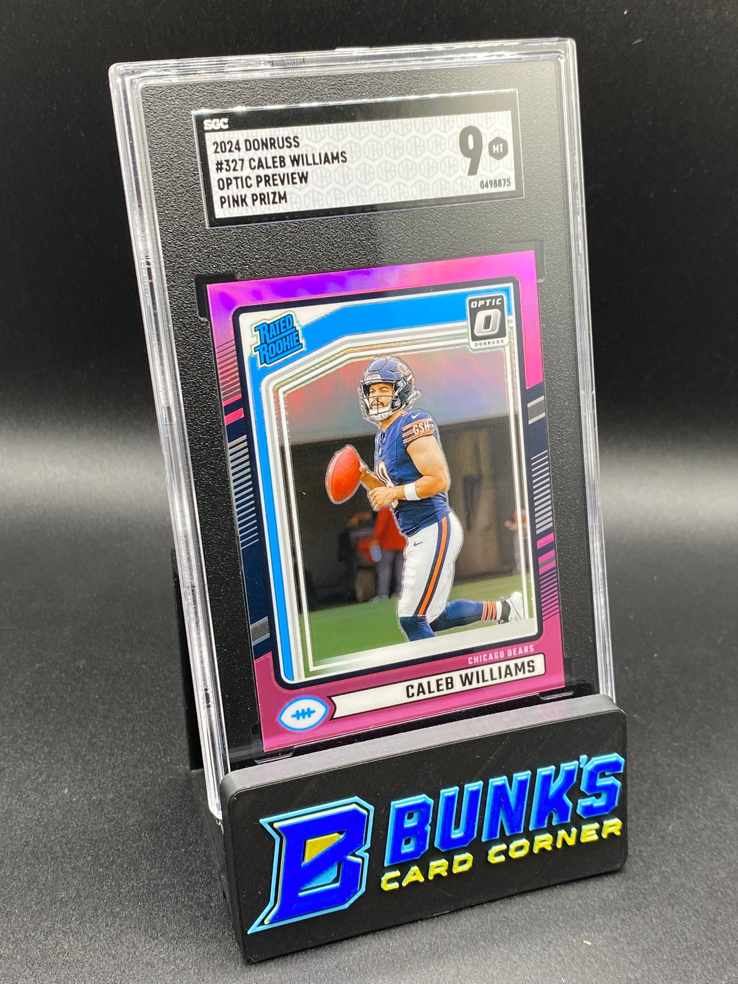 2024 Caleb Williams Pink Prizm RC SGC 9 (Box 31)