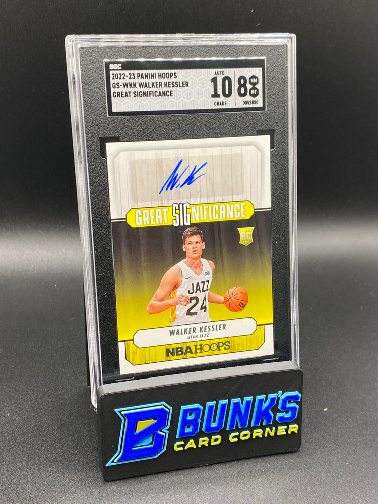 2022-23 Walker Kessler Great Significance RC SGC 10/8