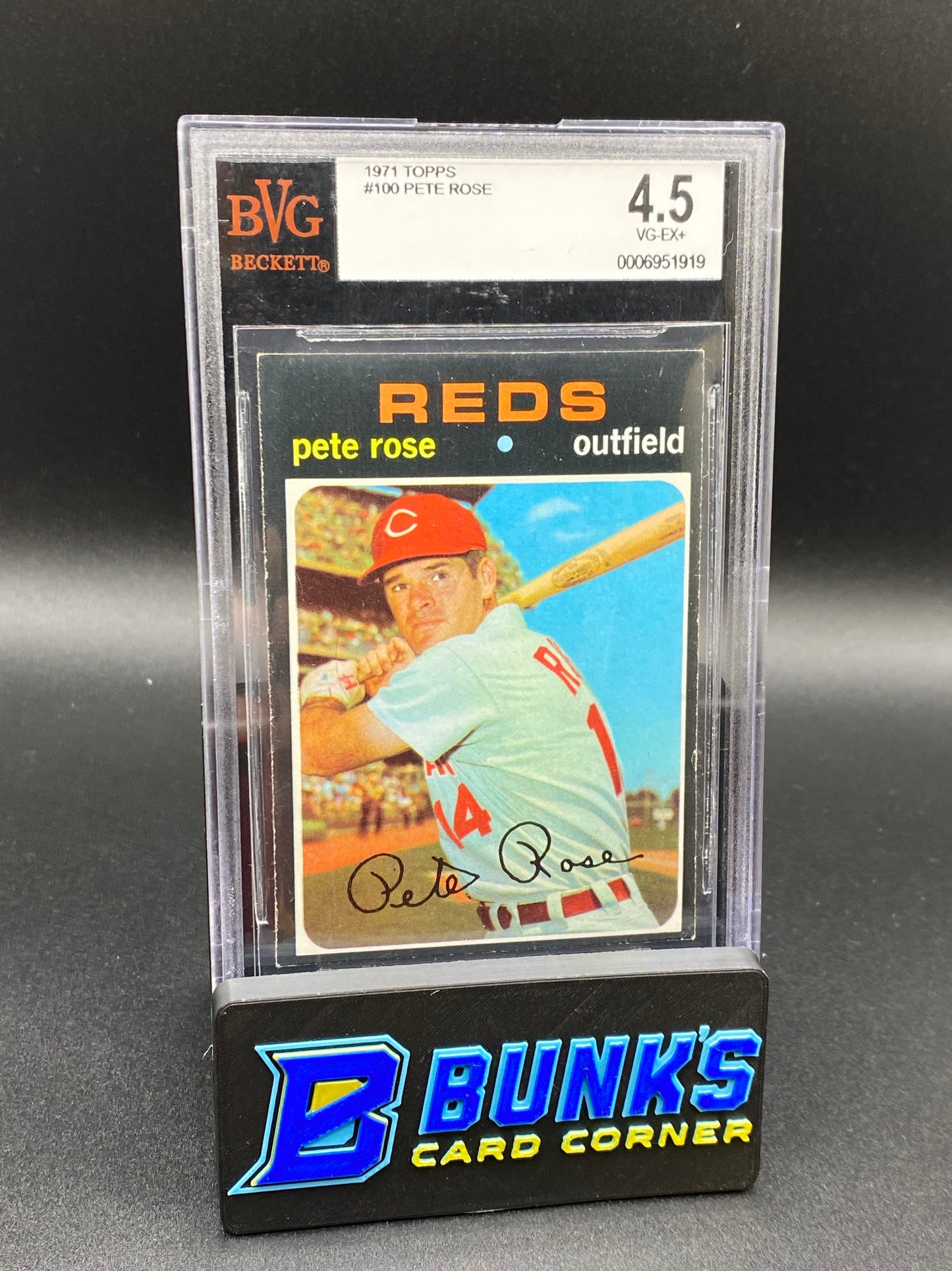 1971 Pete Rose Beckett 4.5 (Box B43)