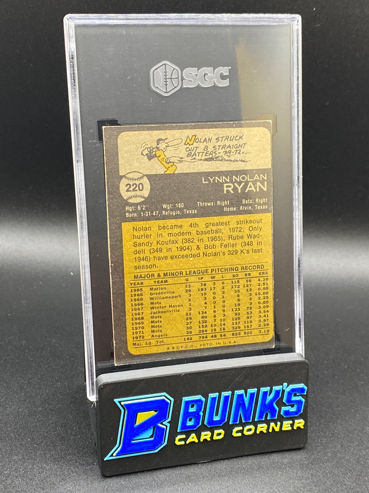 1973 Nolan Ryan HOF SGC 3.5