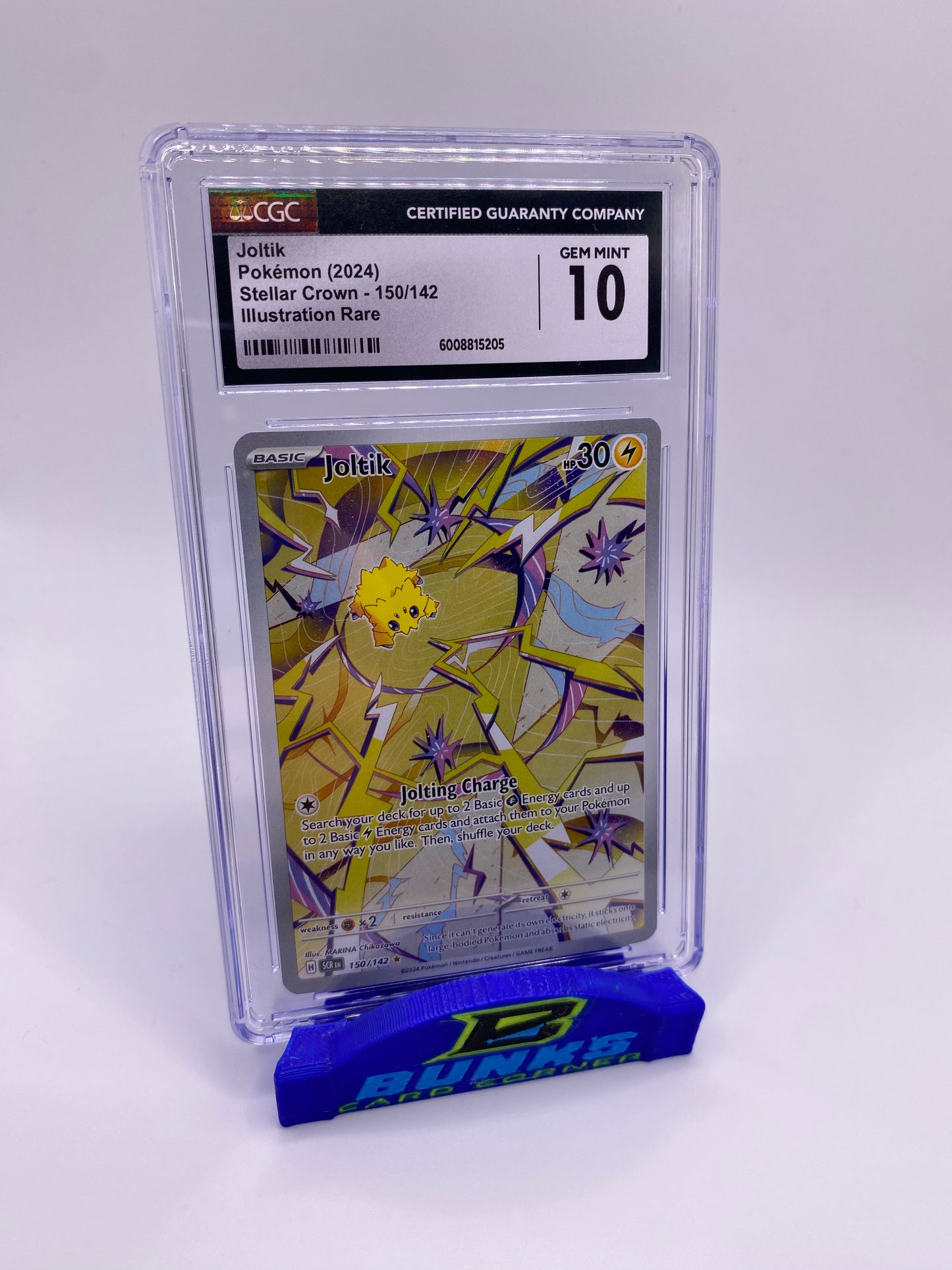 CGC 10 Joltik Illustration Rare Stellar Crown