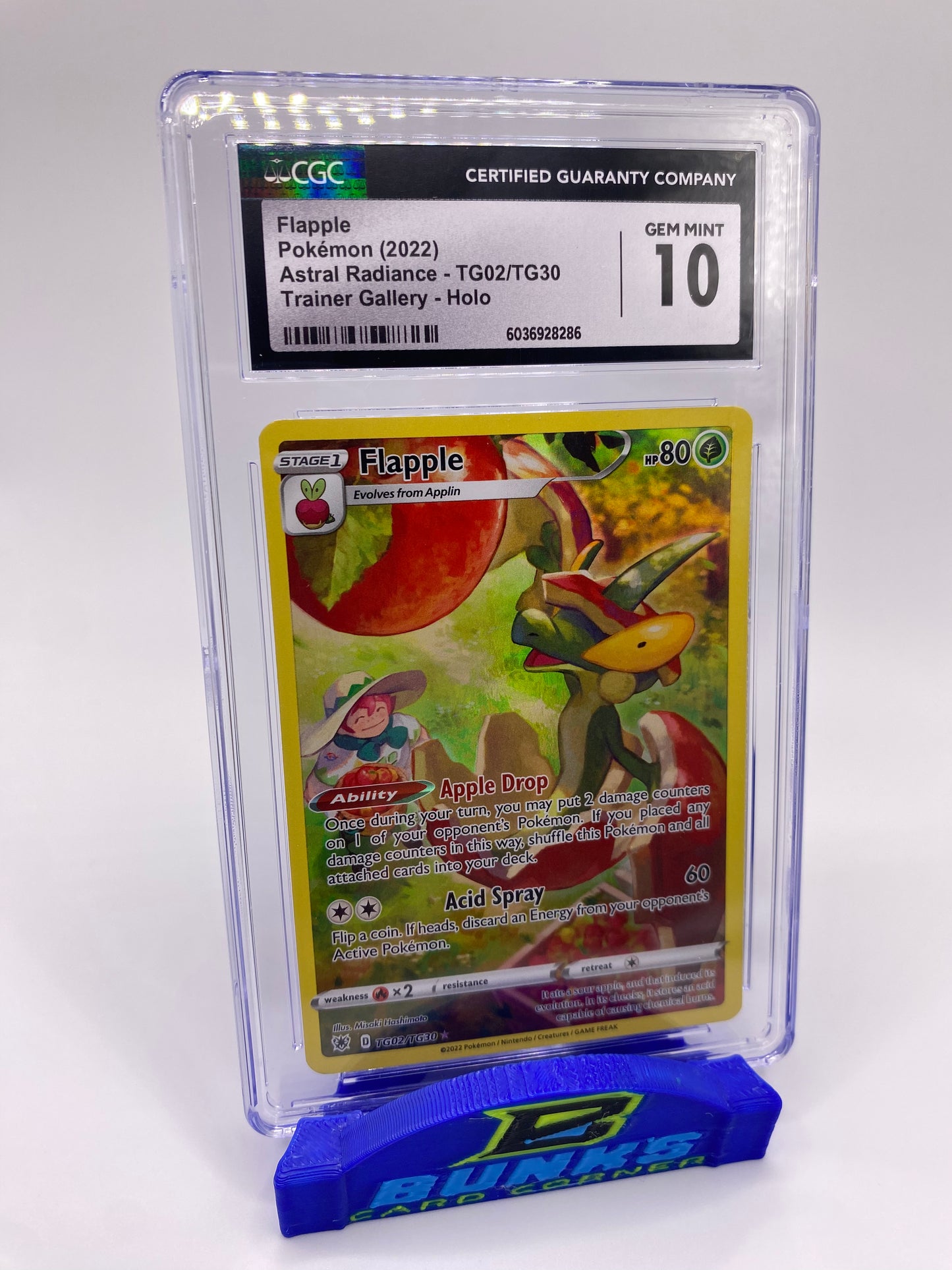 CGC 10 Flapple Trainer Gallery Astral Radiance 2022