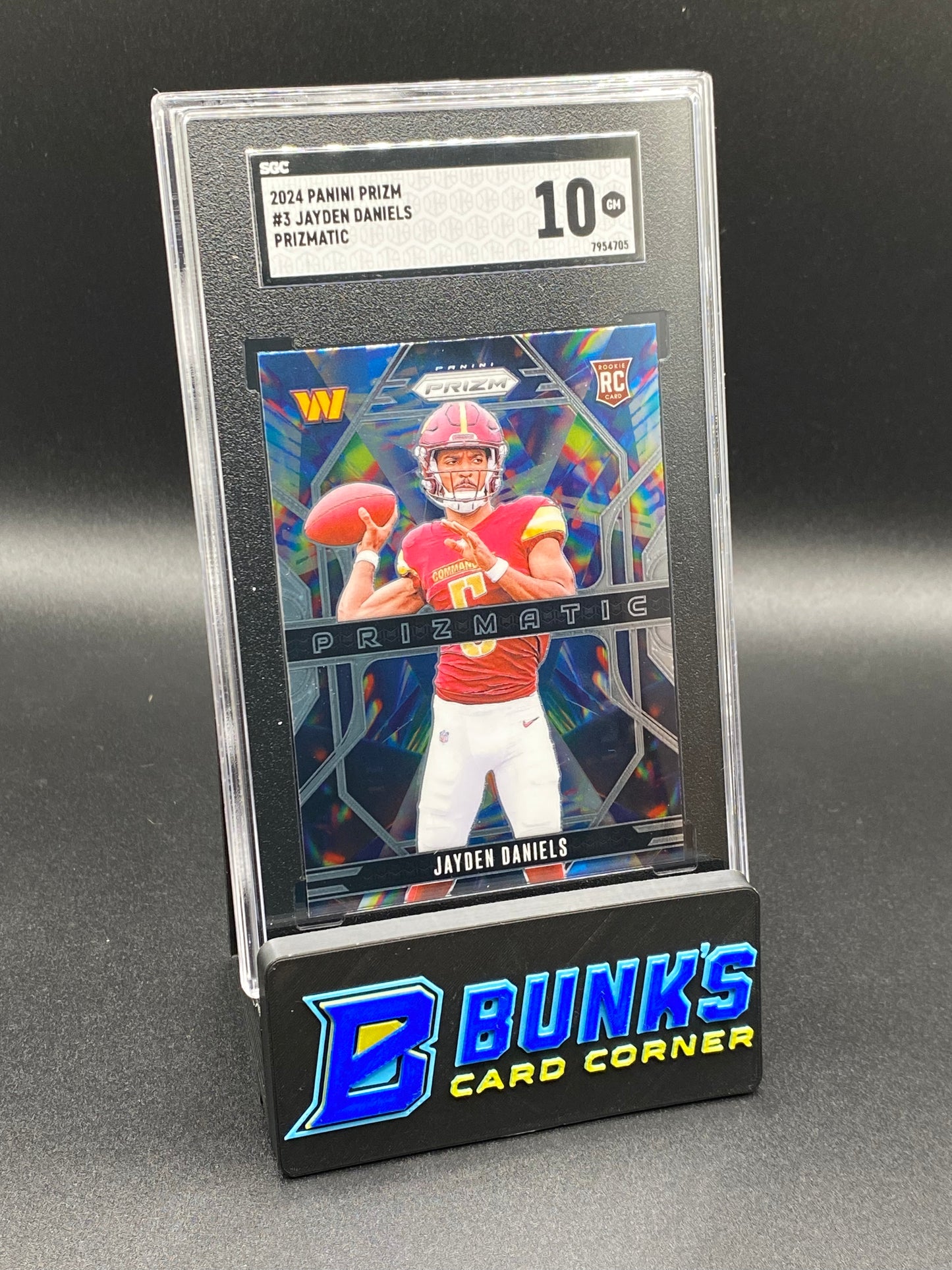 2024 Jayden Daniels Prizmatic RC SGC 10 (Box 26)