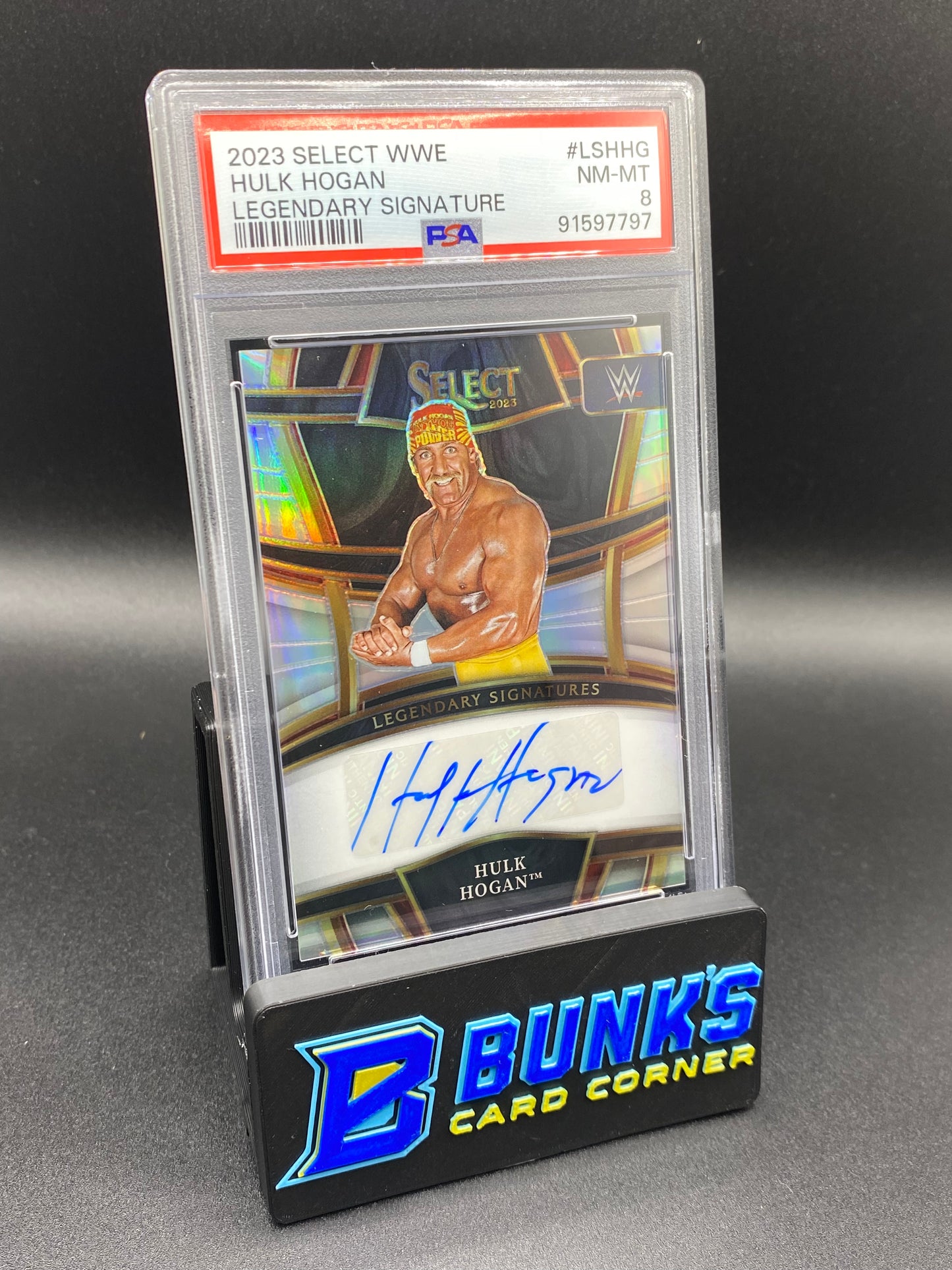 2023 Hulk Hogan Legendary Signature PSA 8 (Box 27)