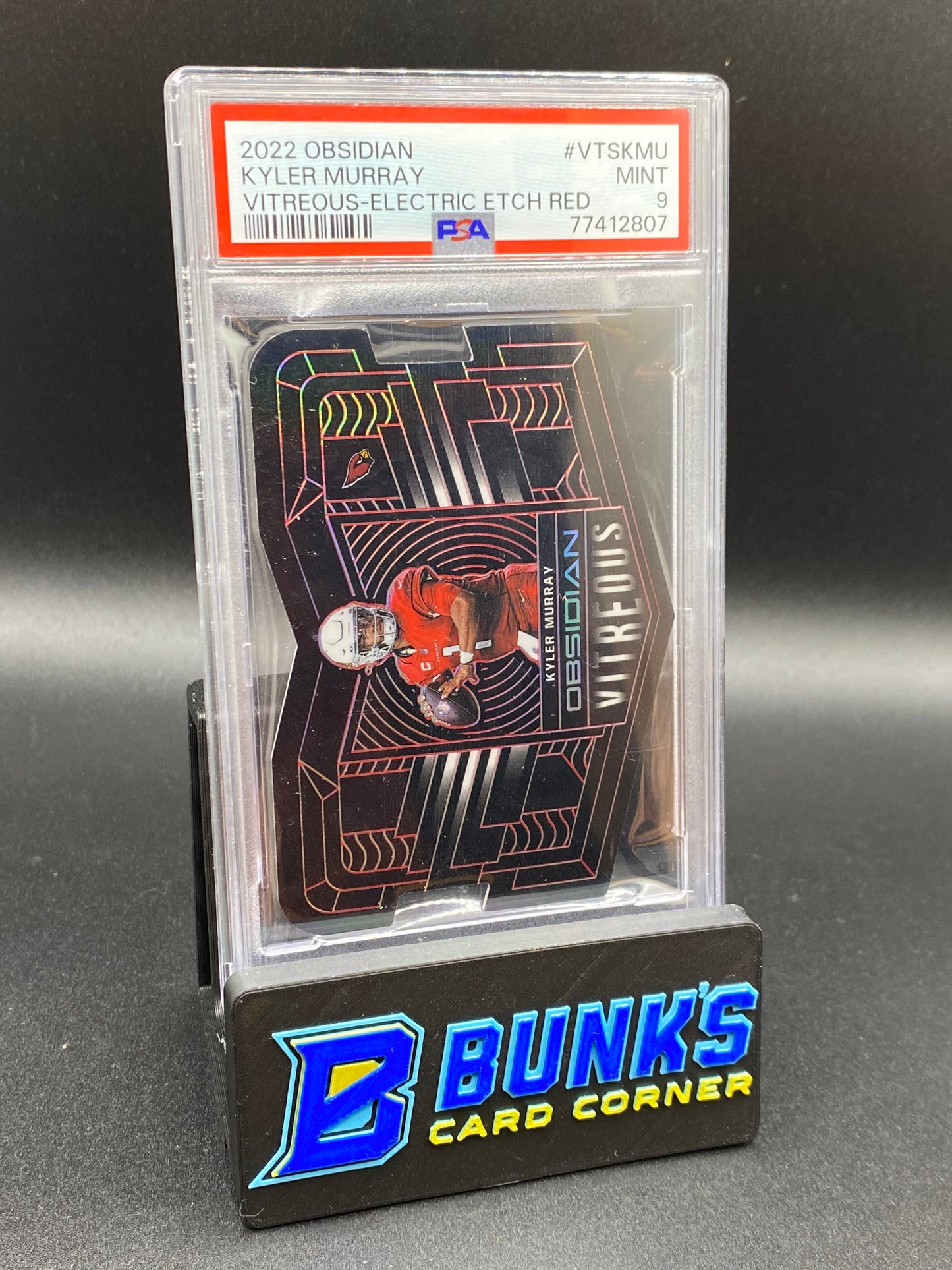 2022 Kyler Murray Vitreous-Electric Etch Red PSA 9 (Box A14)
