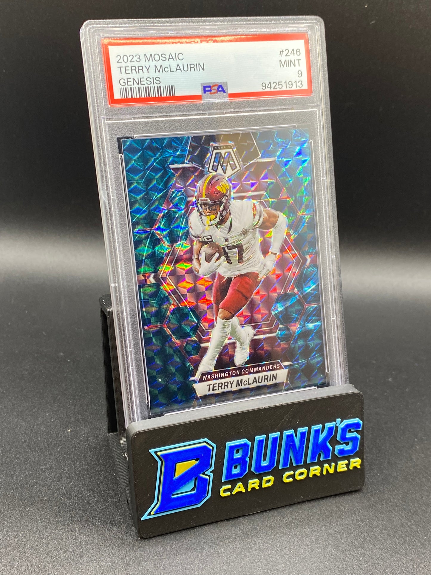 2023 Terry McLaurin Genesis PSA 9 (Box A14)