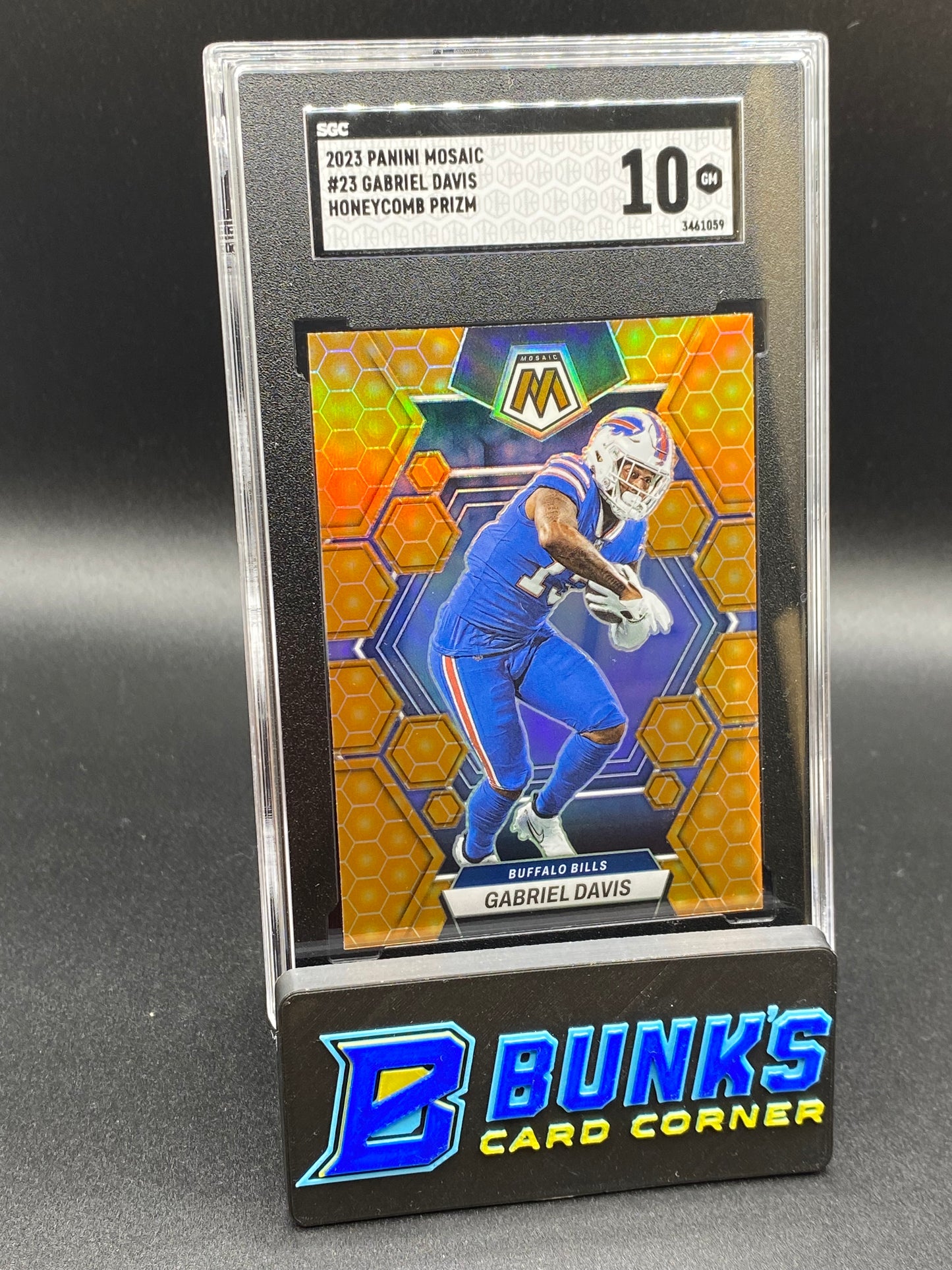 2023 Gabriel Davis Honeycomb Prizm SGC 10 (Box 35)