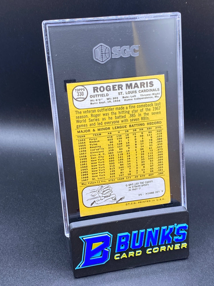 1964 Roger Maris HOF SGC 6