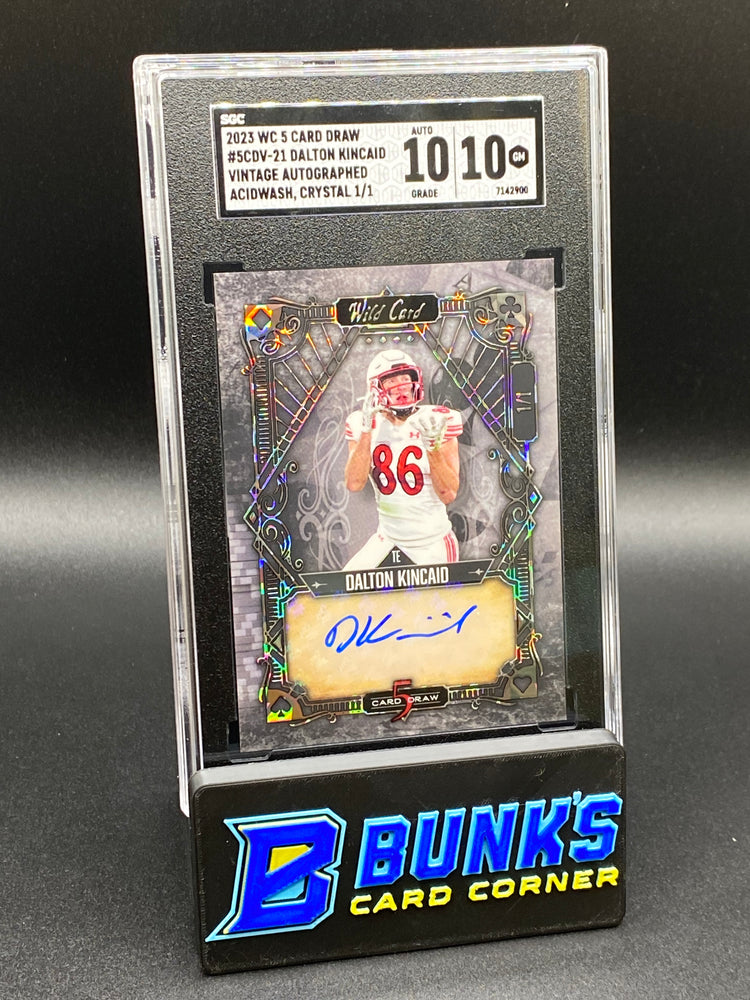 2023 Dalton Kincaid Vintage Auto. Acidwash, Crystal 1/1 SGC 10/10