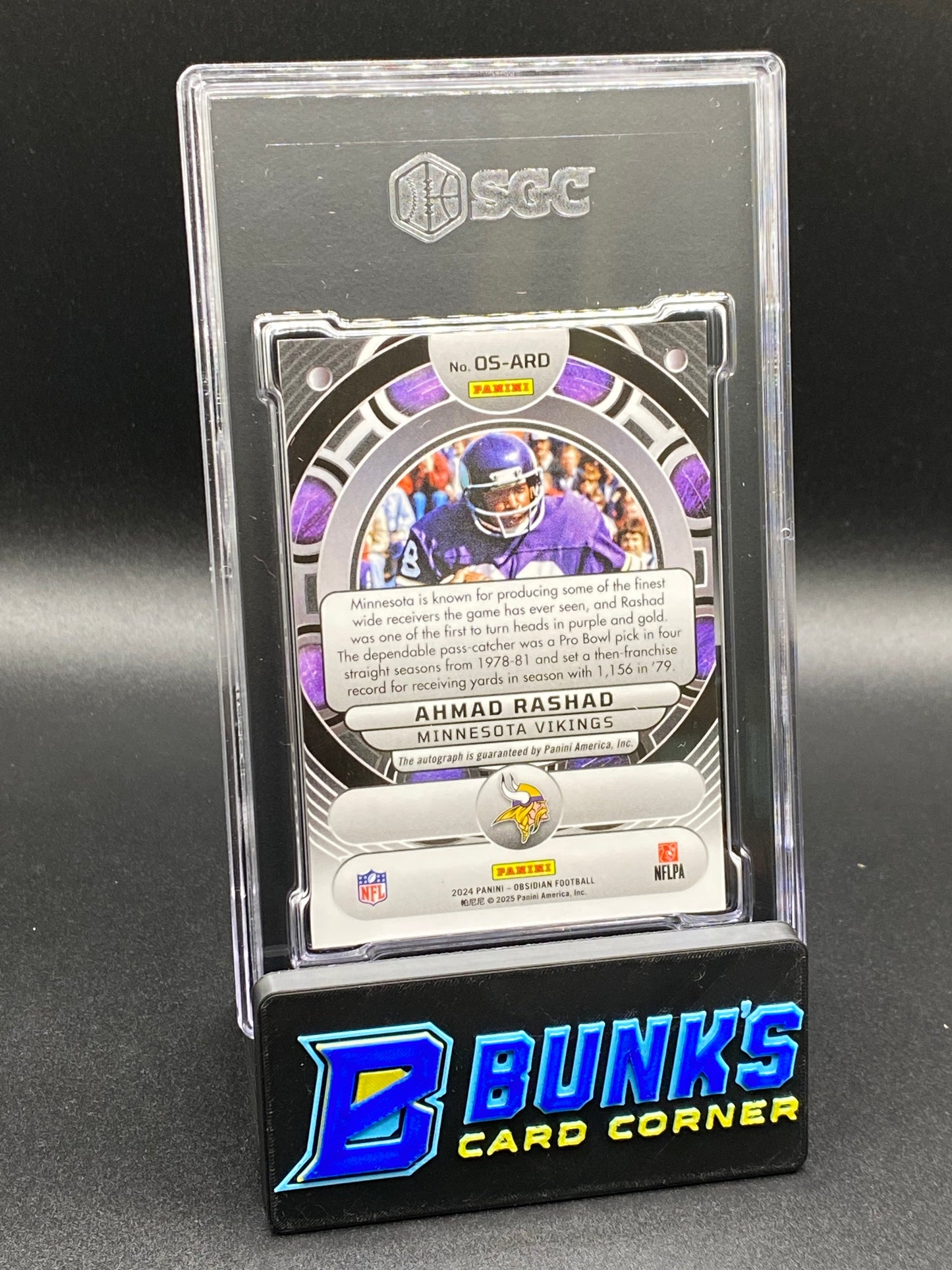 2024 Ahmad Rashad Orbital Auto. SGC 10/9.5 (Box B49)