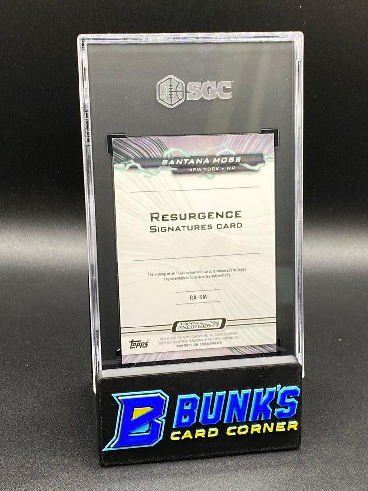 2023 Santana Moss Resurgence Sig. Teal Surge Ref. SGC Authentic