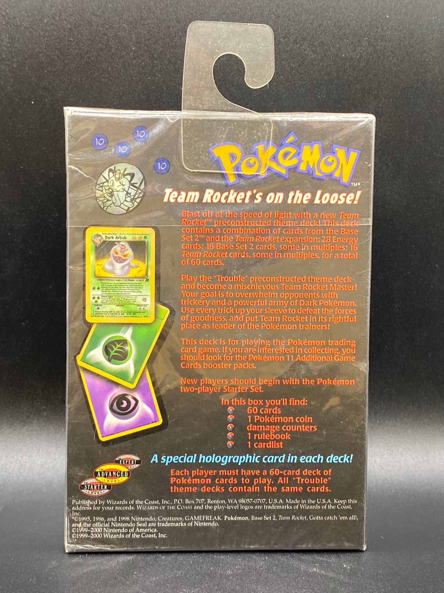 Team Rocket Trouble Theme Deck