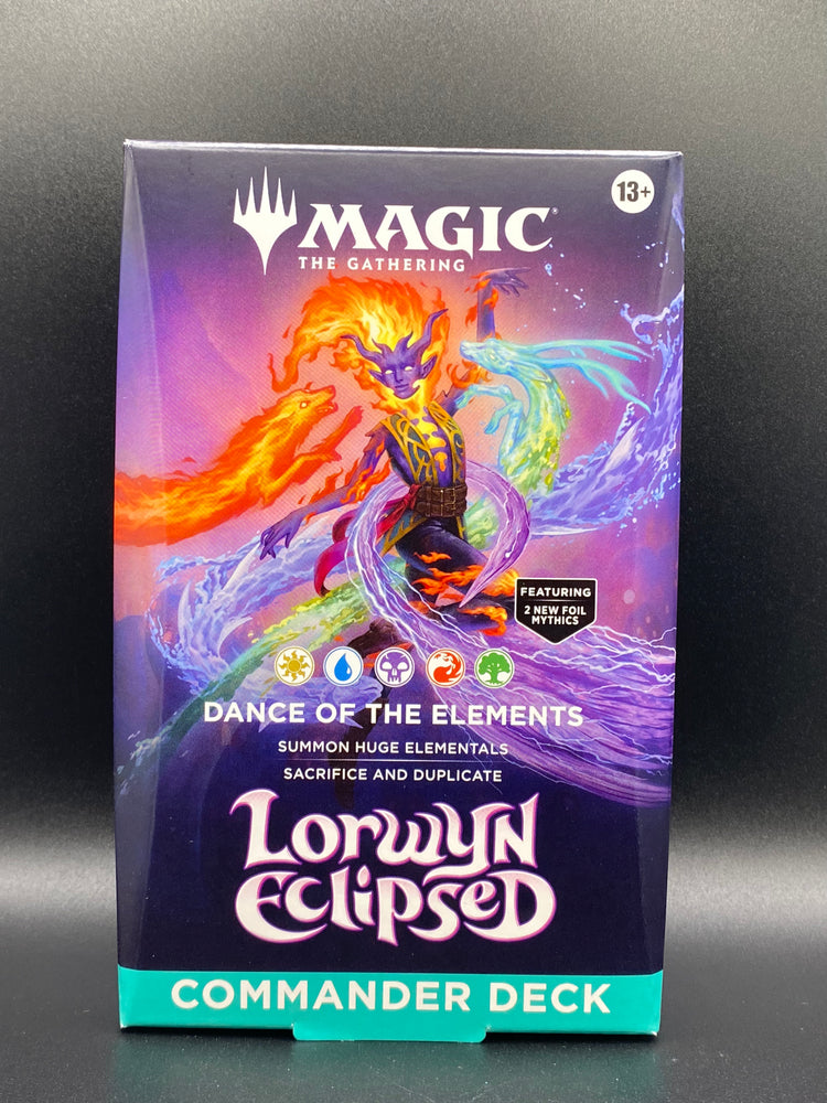 Magic the Gathering Lorwyn Eclipsed Dance of the Elements Commander Deck