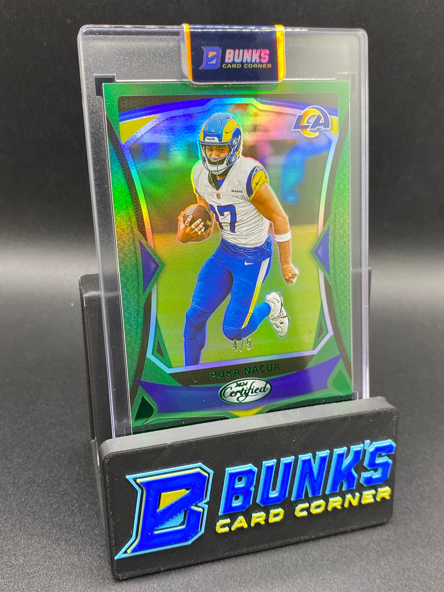 Puka Nacua Green Certified 4/5