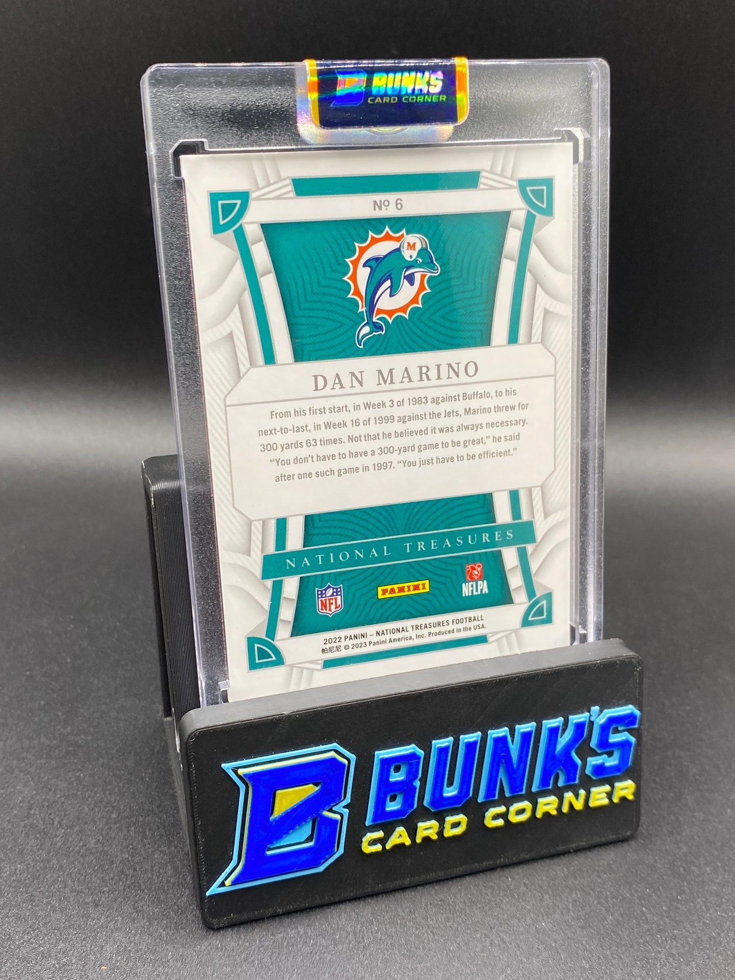 Dan Marino National Treasures 6/20