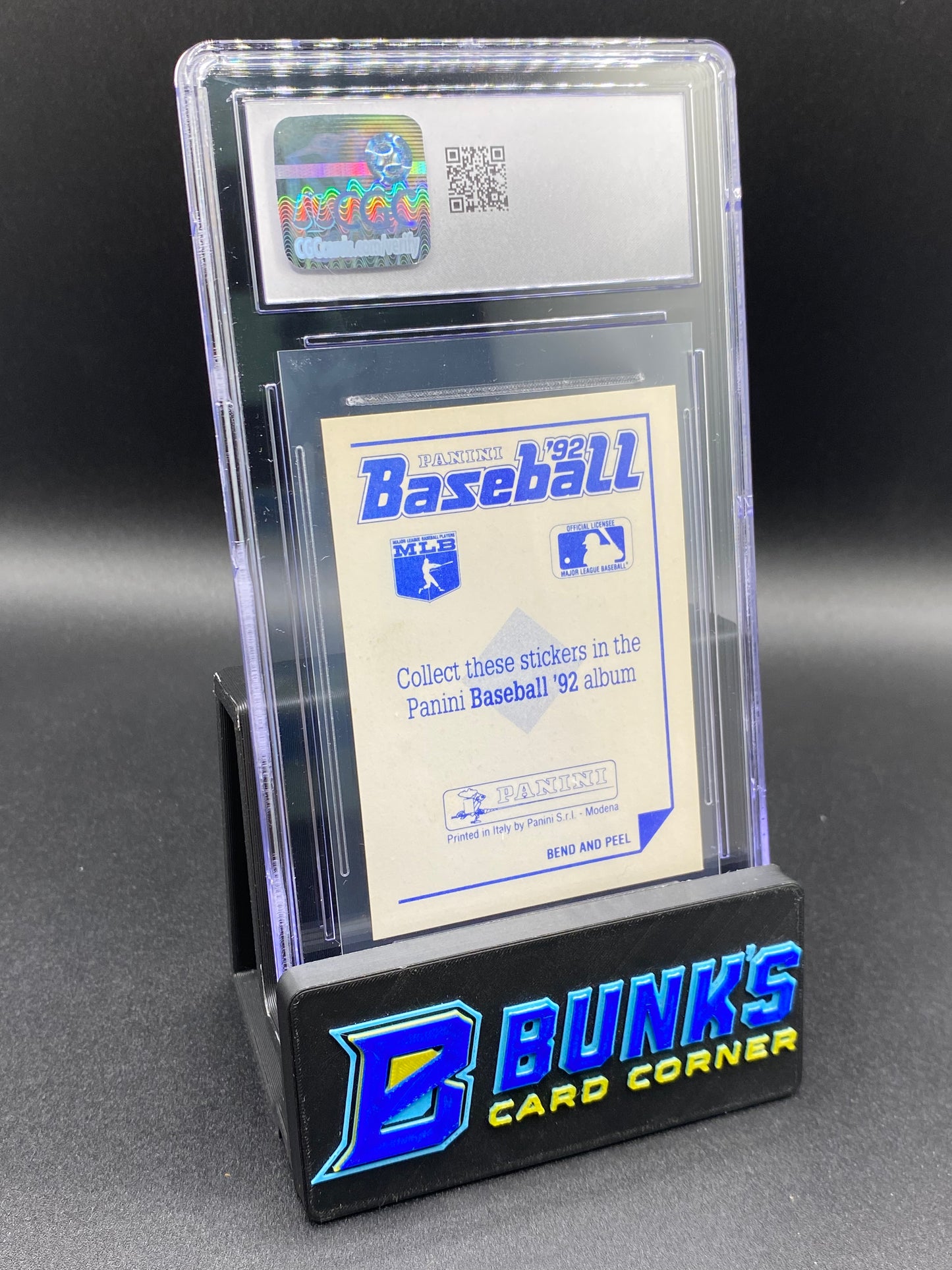 1992 Jack Morris HOF CGC 8.5