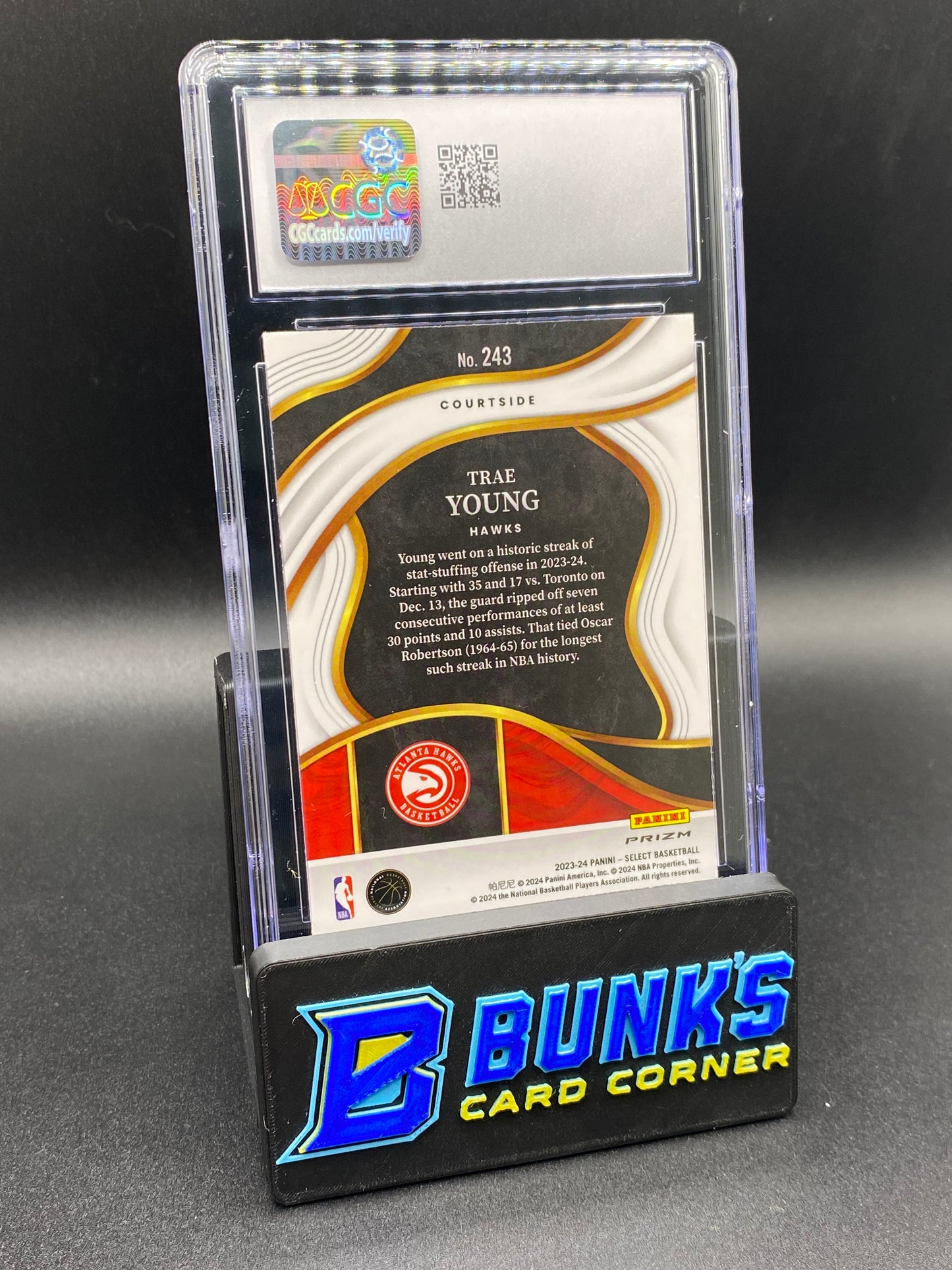 2023-24 Trae Young Tiger CGC 8.5