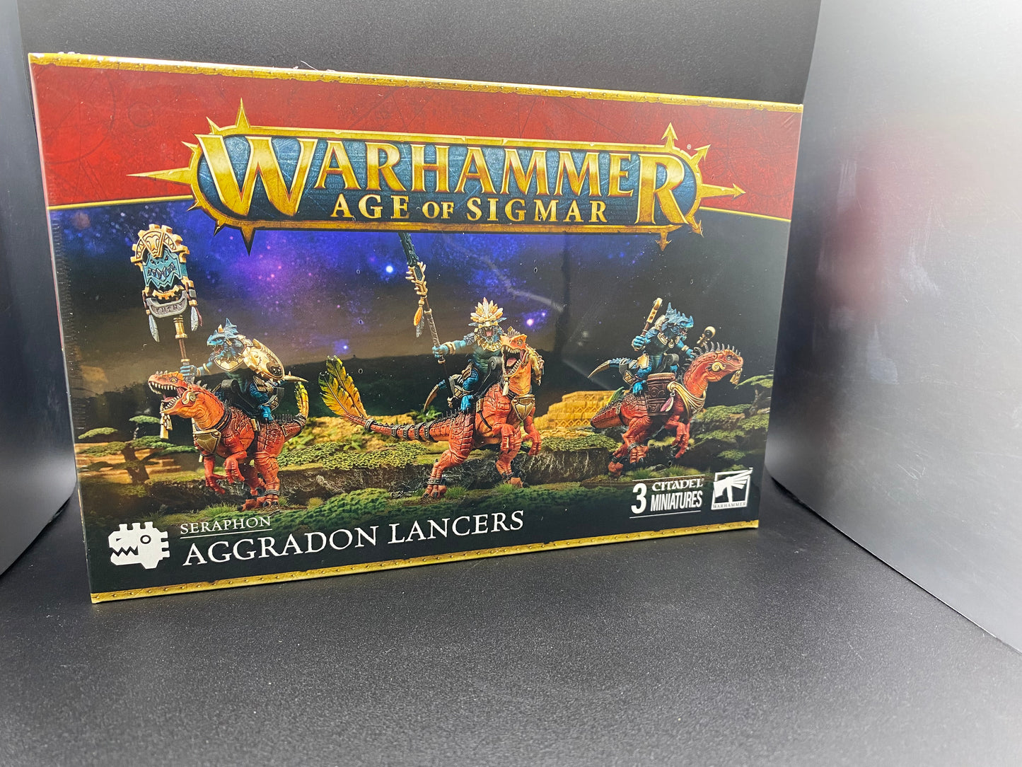 Warhammer Age of Sigmar Aggradon Lancers
