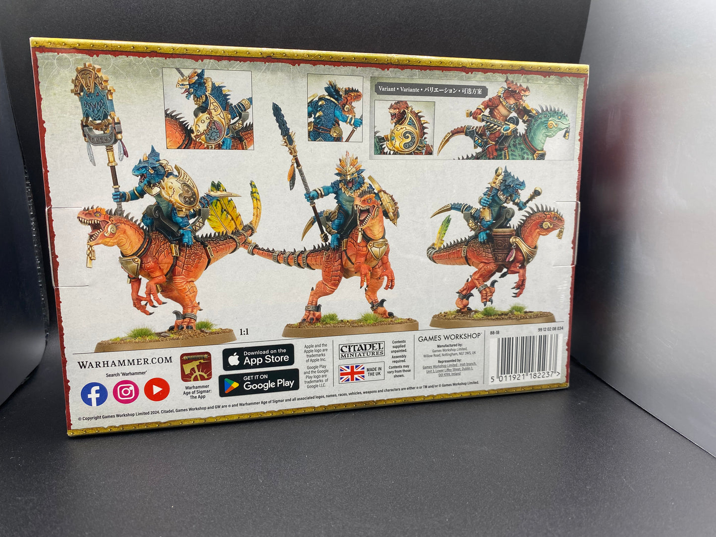 Warhammer Age of Sigmar Aggradon Lancers