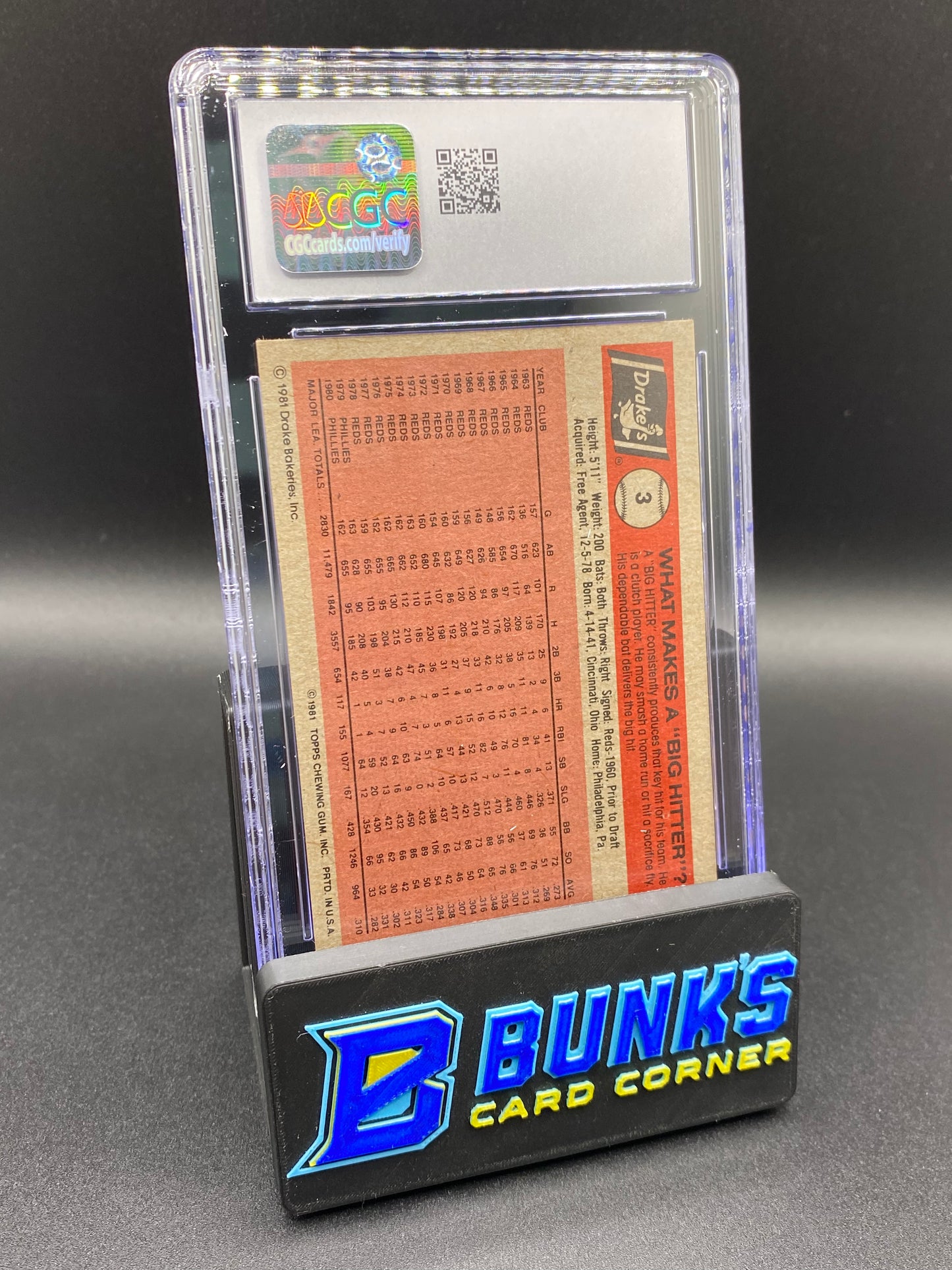 1981 Pete Rose CGC 8.5