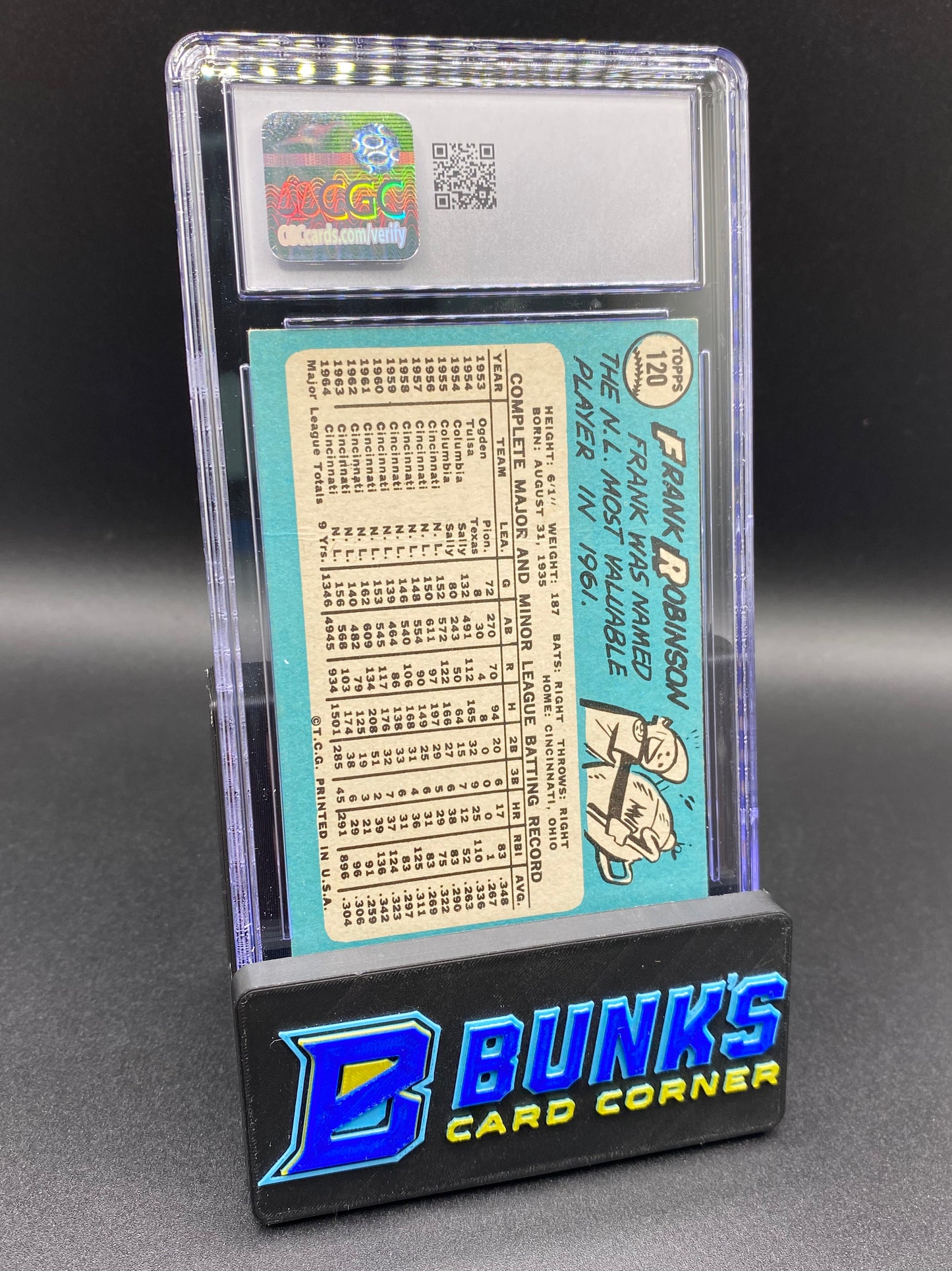 1965 Frank Robinson CGC 3
