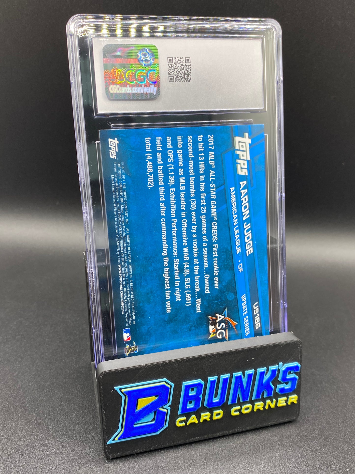 2017 Aaron Judge CGC 9.5 Rc